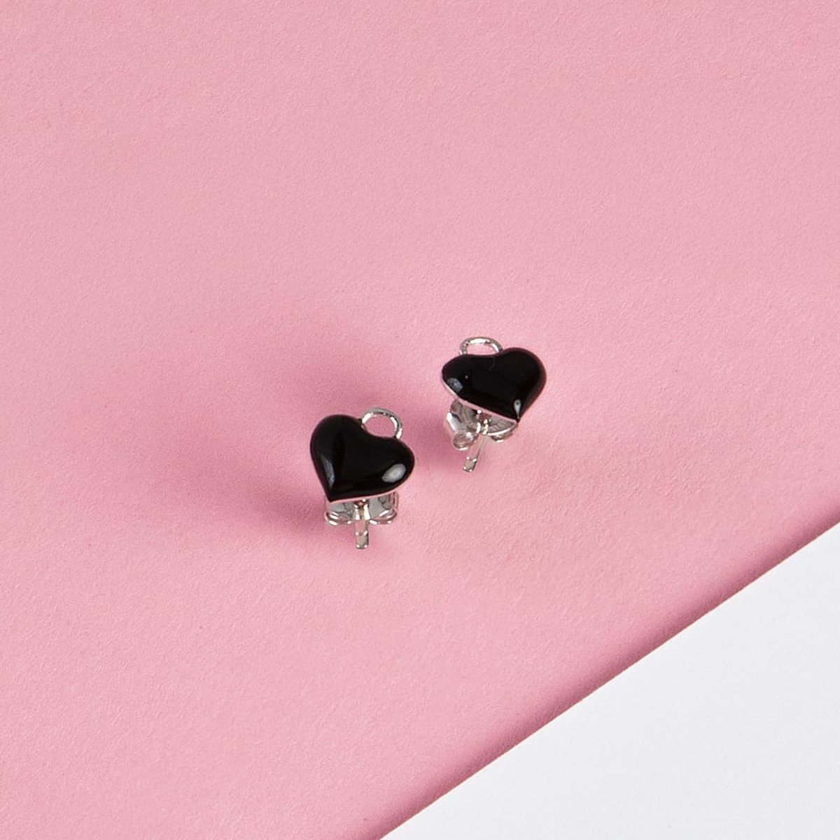 BOUCLE LA PETITE STORY EMILY IN PARIS - LPS01AZS10 black,silver, LA PETITE STORY