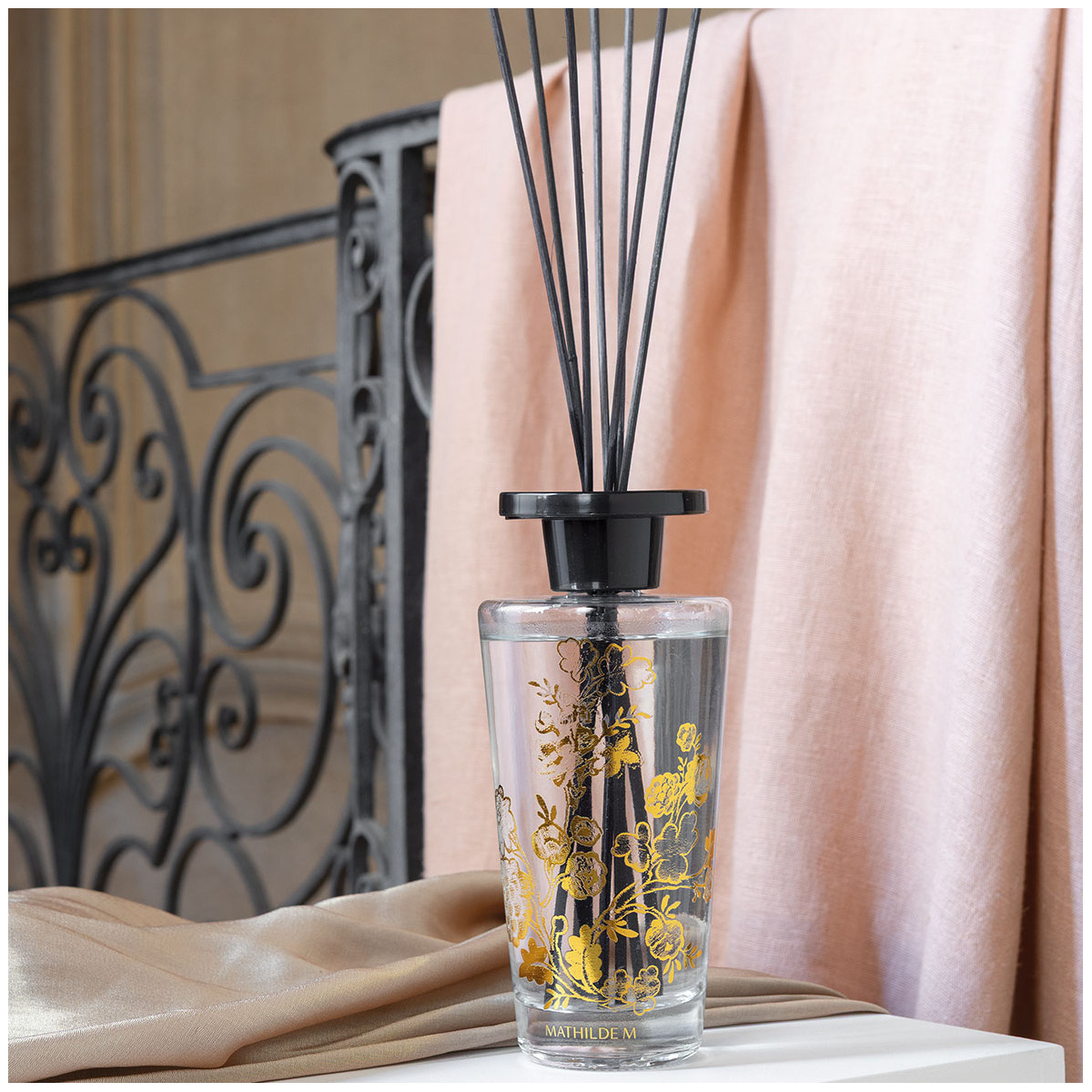 Diffuseur de parfum Marquise TRÉSOR DE FLEURS transparent, MATHILDE M