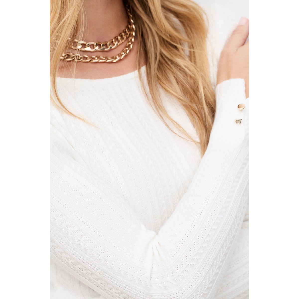 T-shirt Tjeanne creme, CAROLL