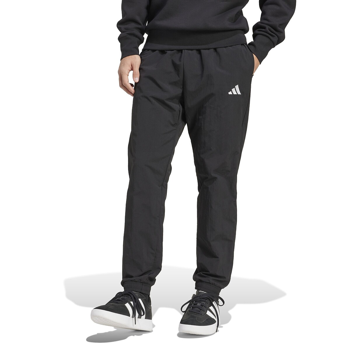 Pantalon tissé Essential Small Logo, ESSENTIALS noir, ADIDAS SPORTSWEAR
