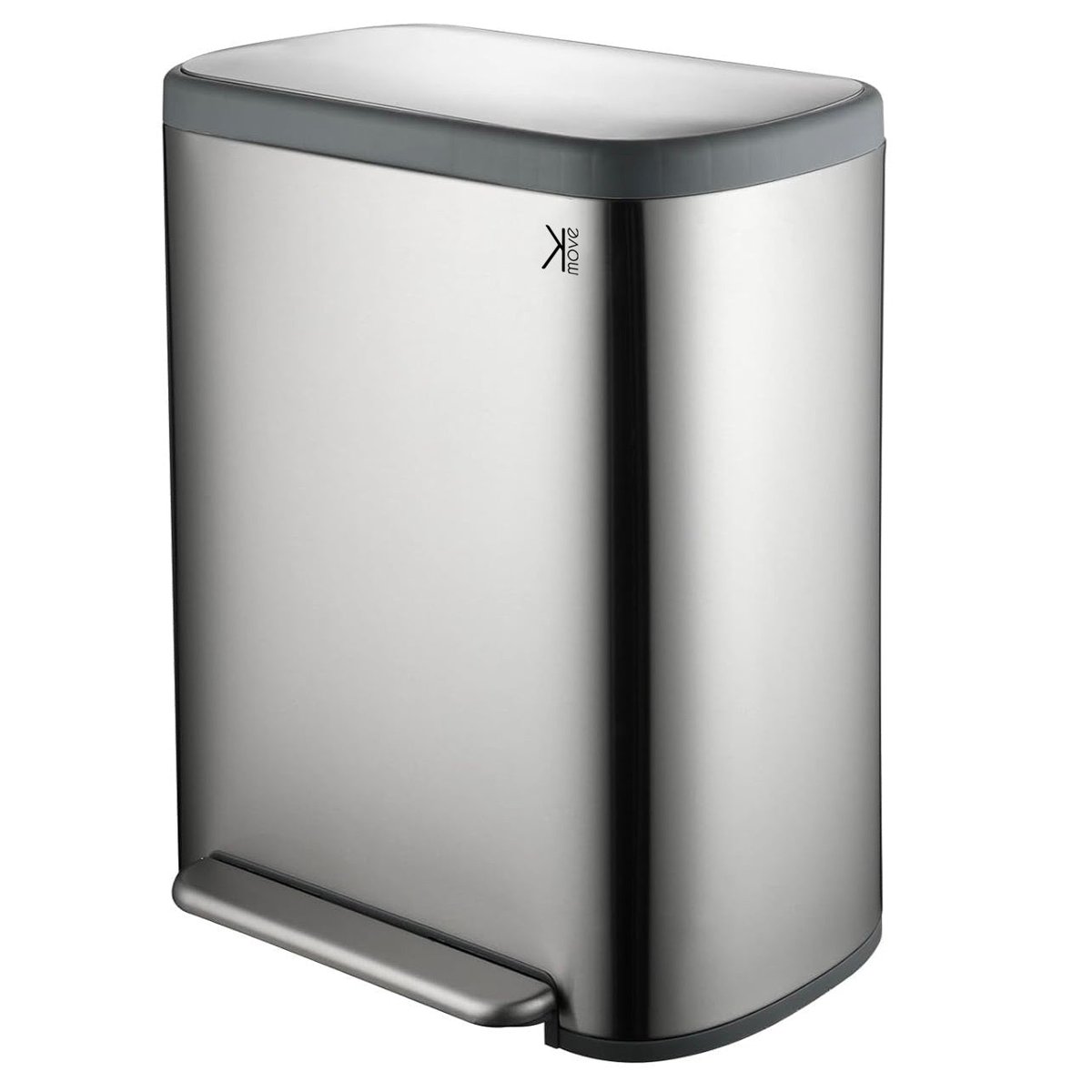 Poubelle de cuisine tri sélectif EMPIRE argent, KITCHEN MOVE
