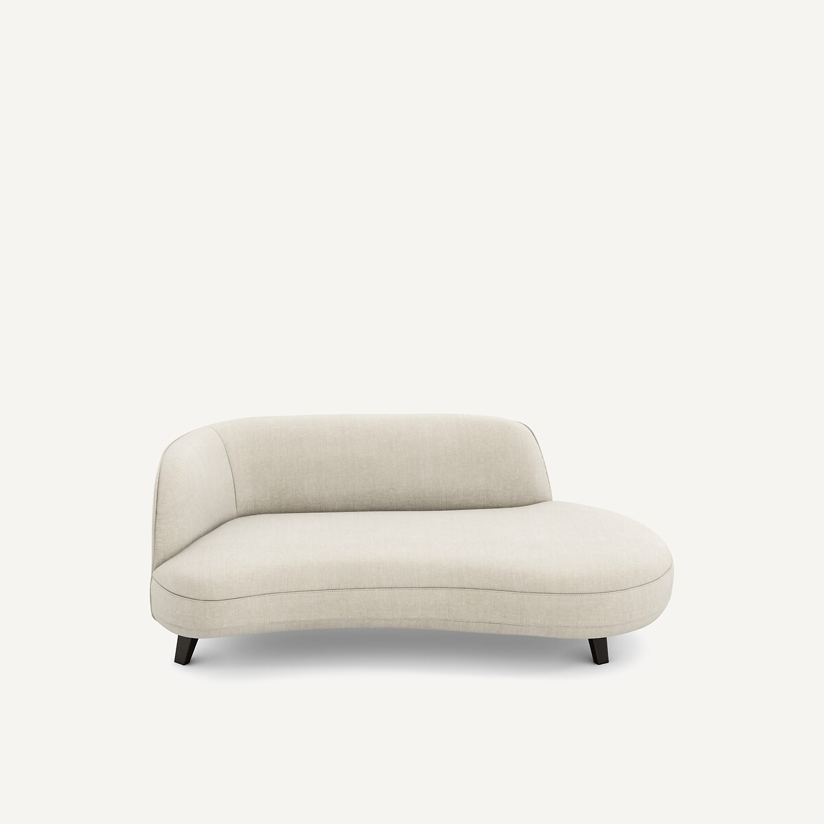 Canapé dormeuse coton et lin, ROSEBURY beige, AM.PM X EMMANUEL GALLINA