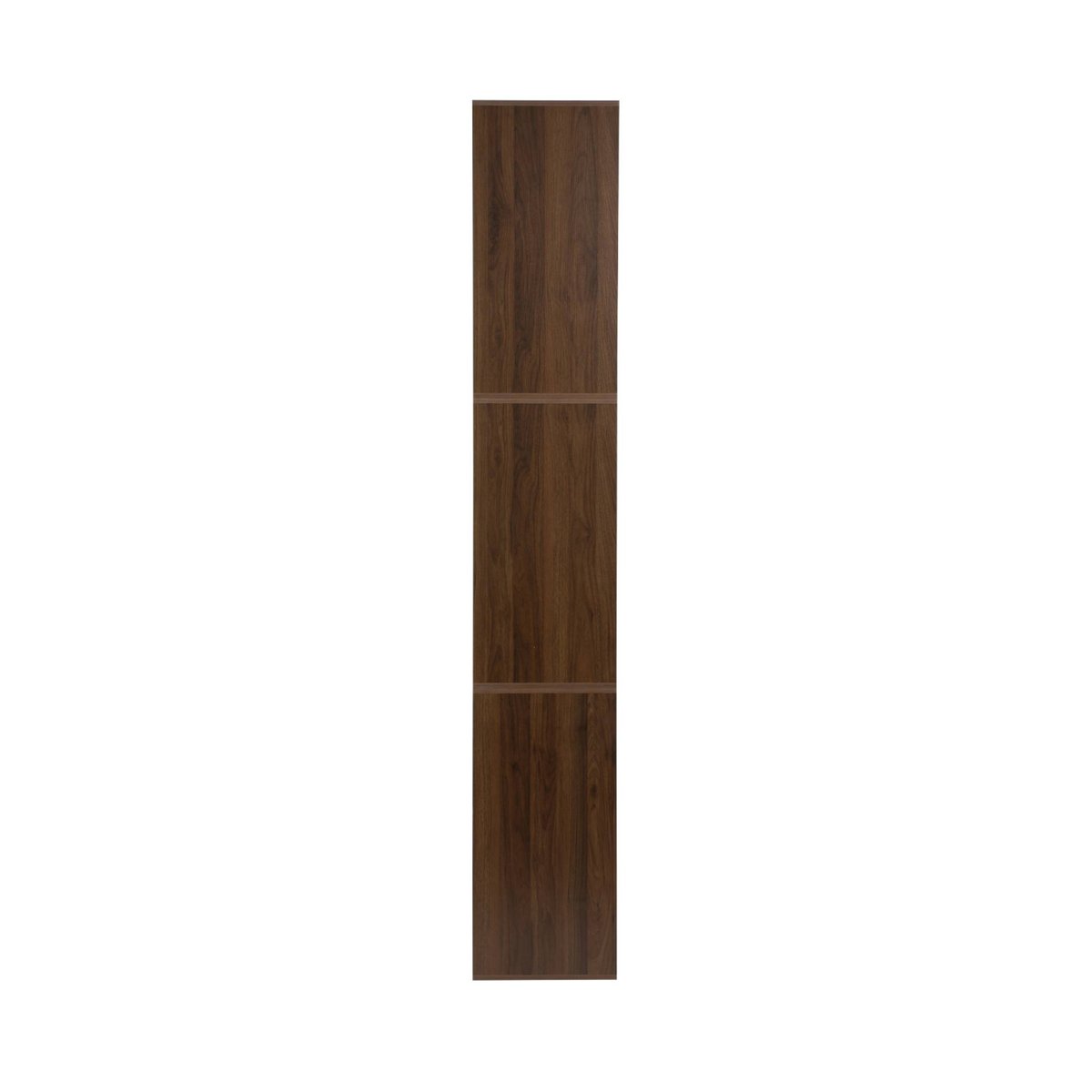 Etagère, bibliothèque modulable décor bois 3 éléments - 2 portes 8 niches KOMPO noyer, SWEEEK