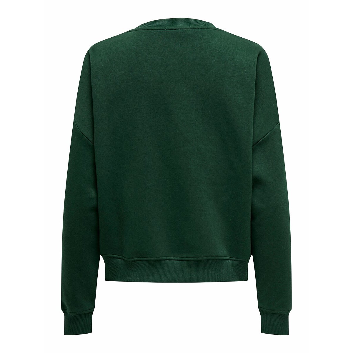 Sweat col rond vert, ONLY