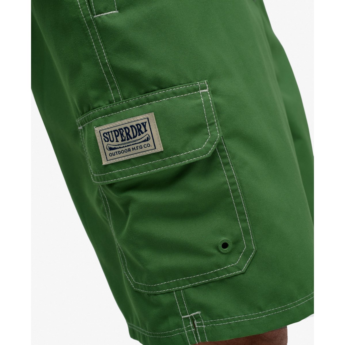 Boardshorts Cargo 19 Pouces vert palme de bananier, SUPERDRY