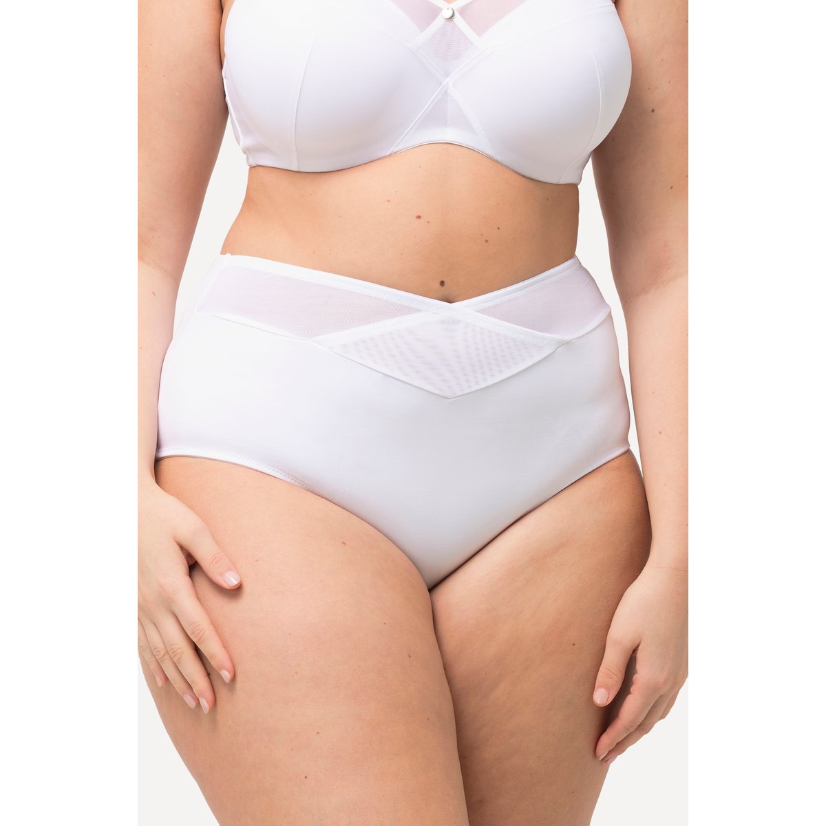Culotte maxi sculptante. Taille haute et blanc neige, ULLA POPKEN