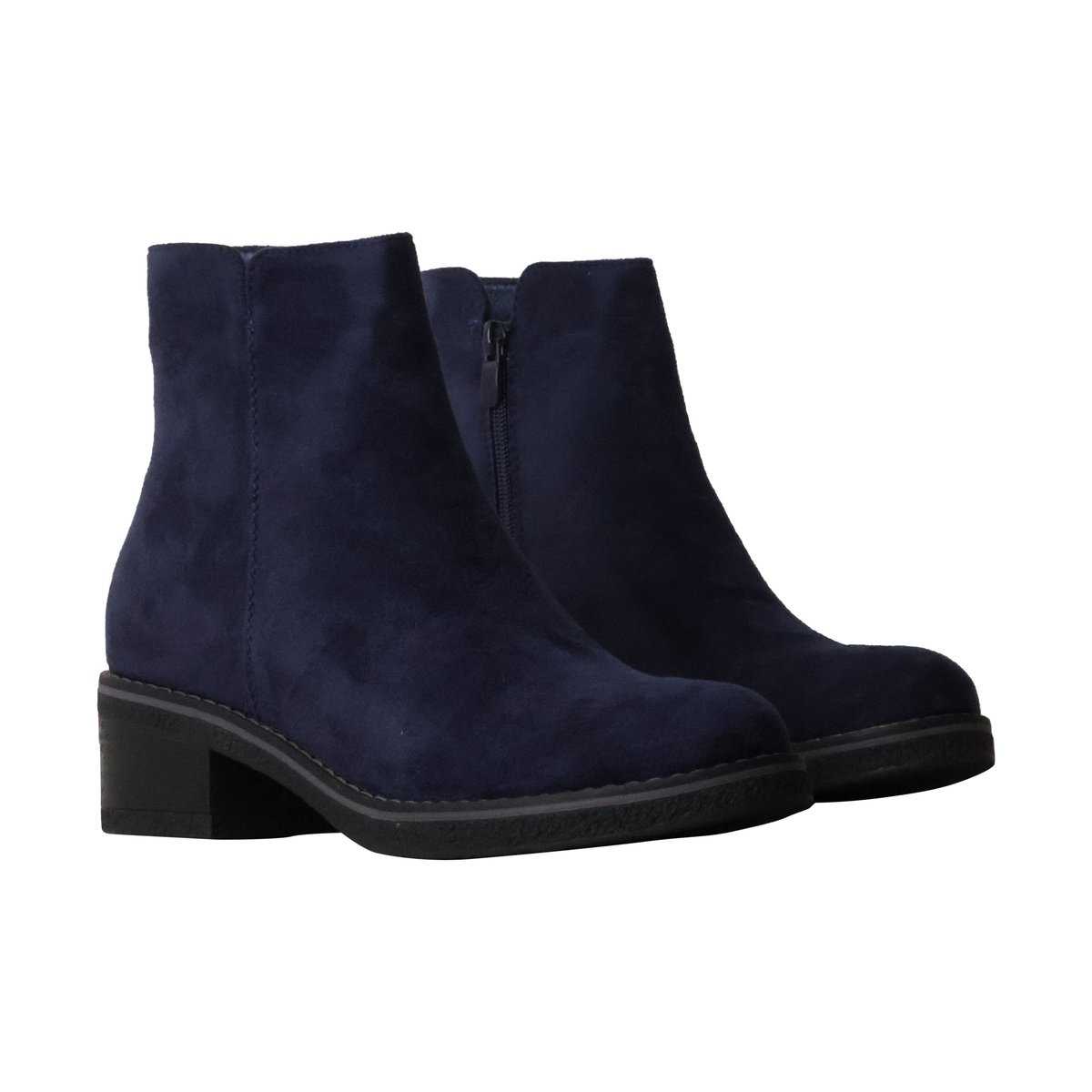 Bottines à Zip bleu, ENZA NUCCI