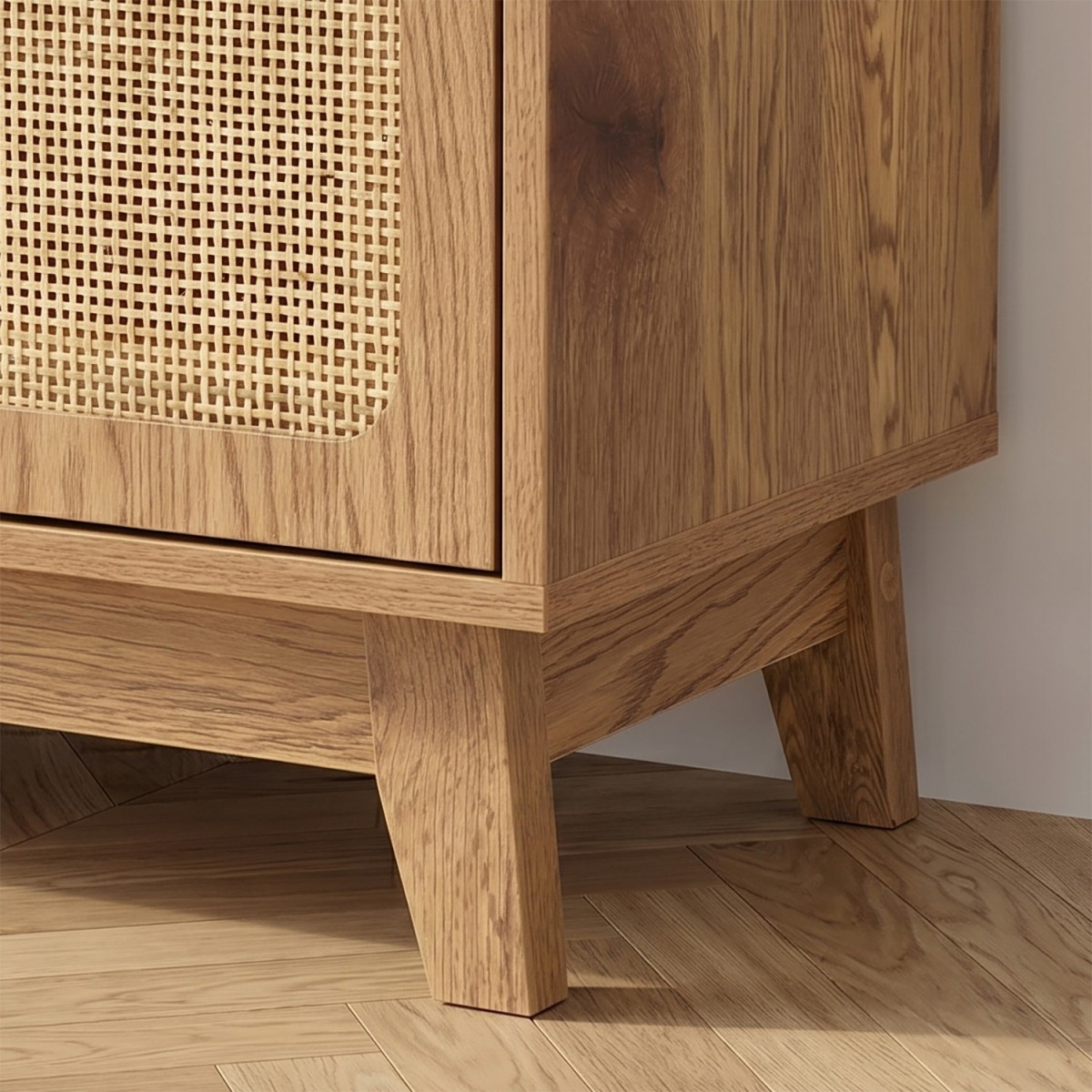 Buffet 3 portes ALIA bois clair, CALICOSY