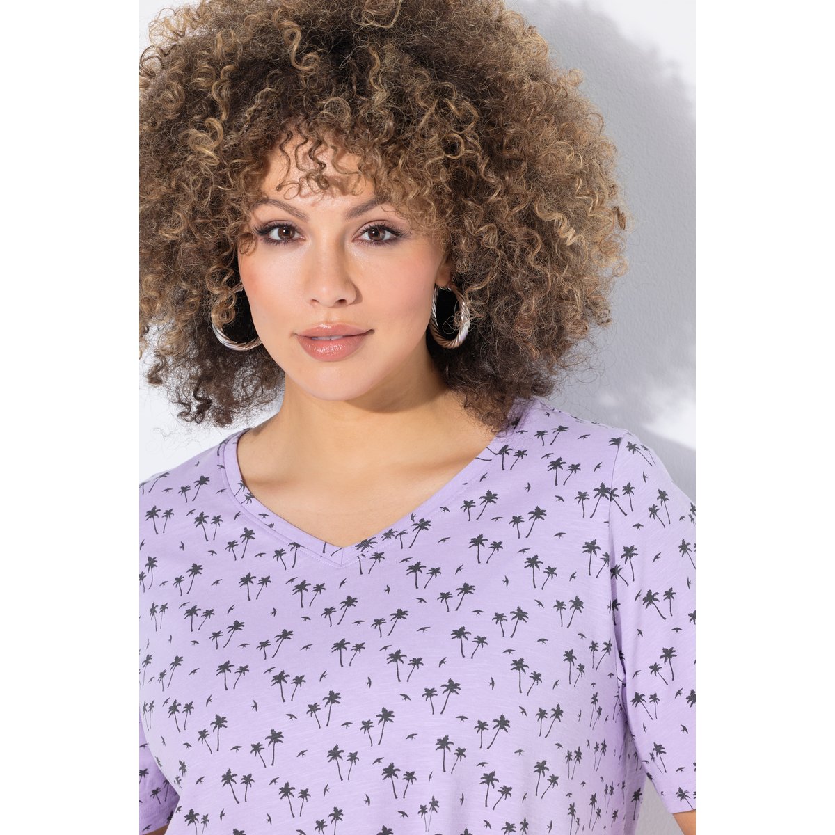 T-shirt lavande, ULLA POPKEN