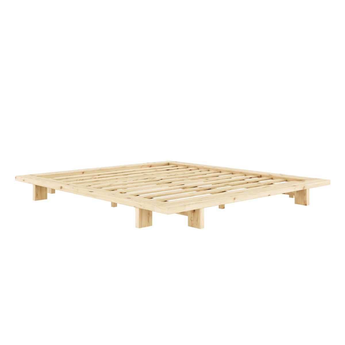 Lit futon + matelas futon - JAPAN bois clair, KARUP DESIGN