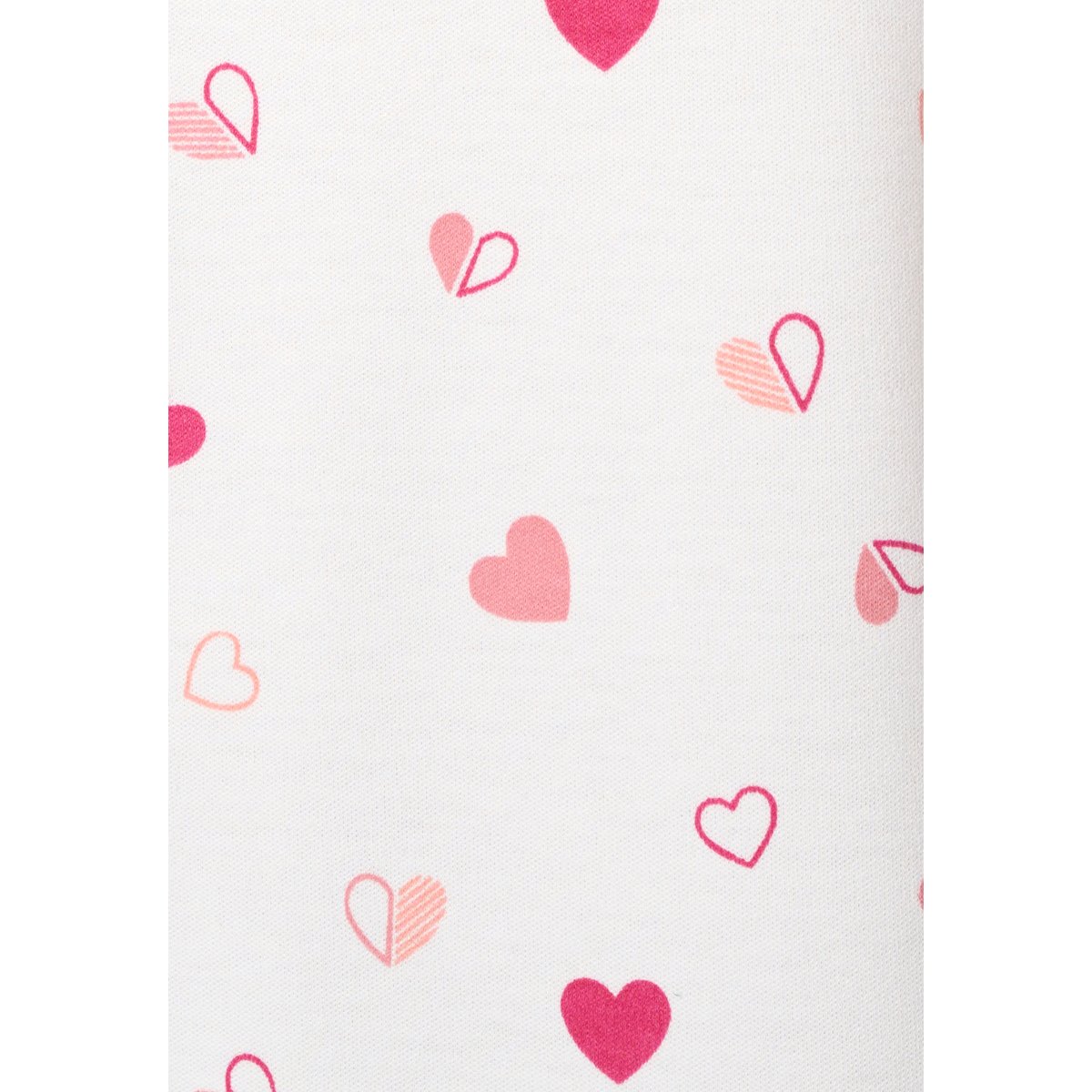 Chemise de nuit Thermolactyl en maille interlock blanc rose imp., DAMART