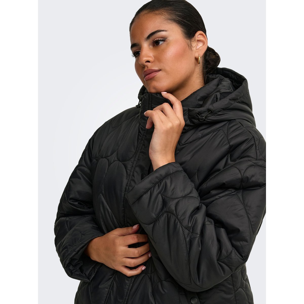 Veste Matelassée black, ONLY CARMAKOMA