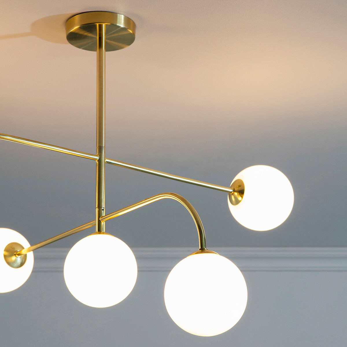 Opal Ceiling Light gold-coloured, ÉDITÉ