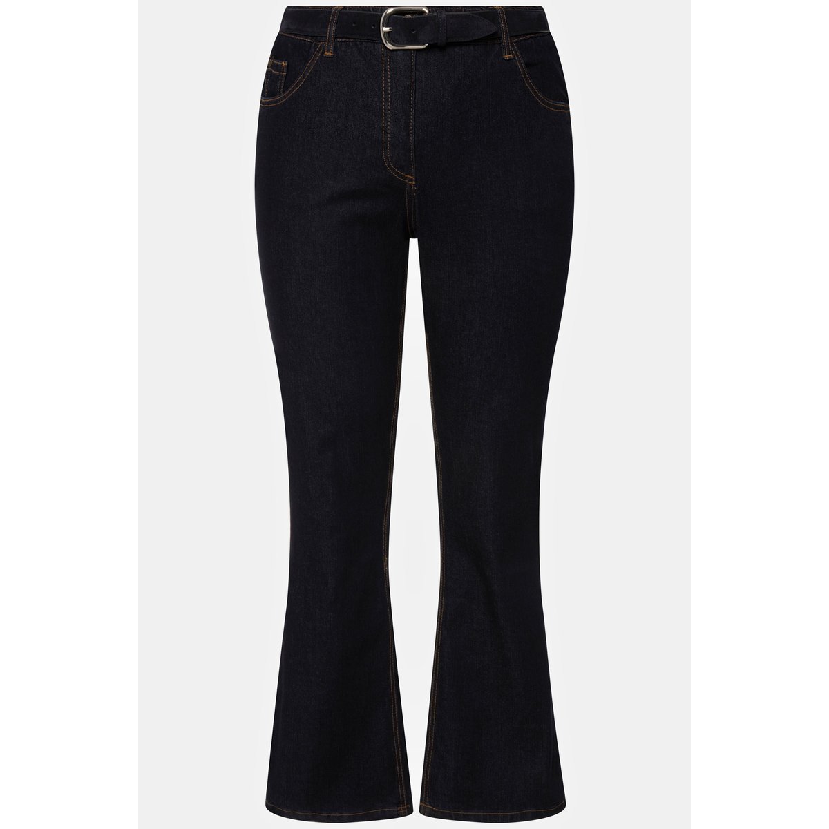 Jean Marie, coupe Bootcut 5 poches jean bleu foncé, ULLA POPKEN