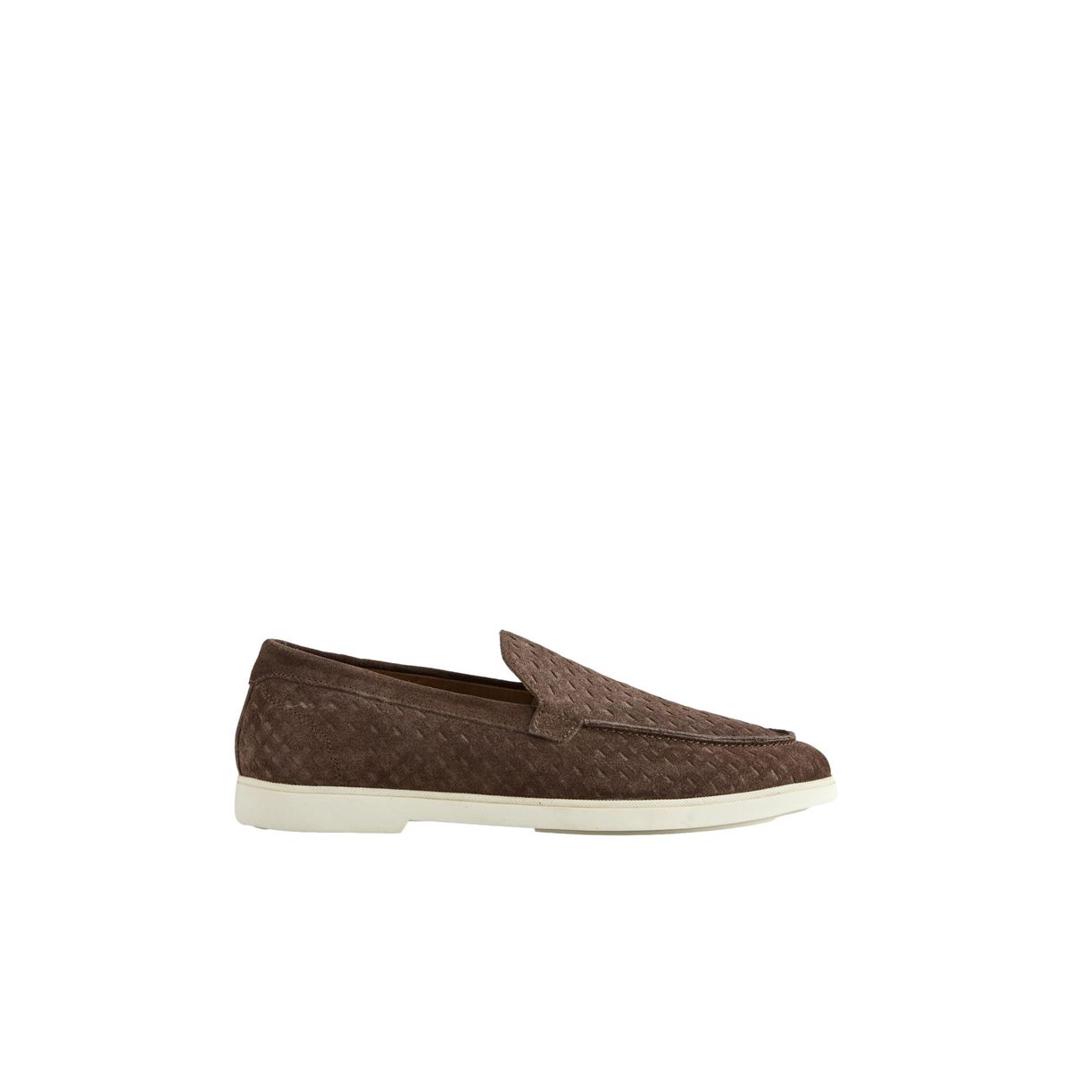 Mocassins en daim marron, NEXT