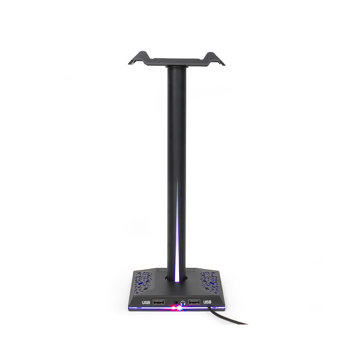Support casque gaming avec Hub noir, LIVOO