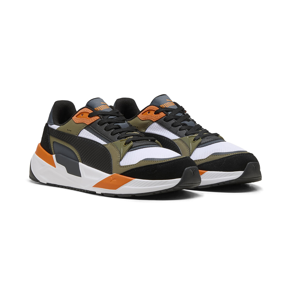 Baskets Trinity 2 kaki/orange, PUMA