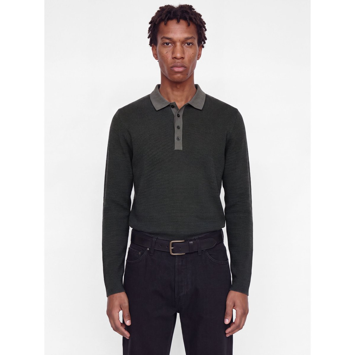 Polo black 1, JACK & JONES