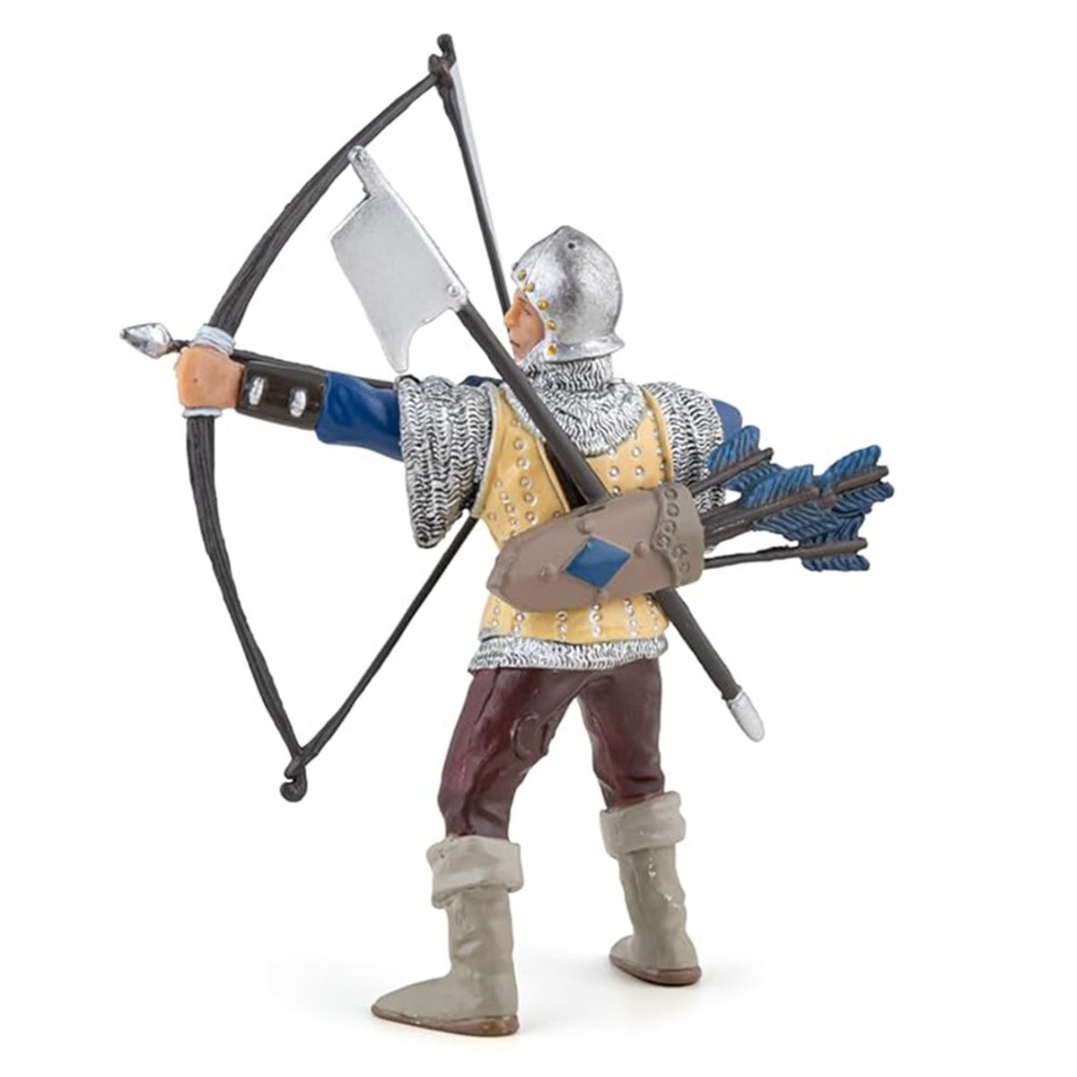 Figurine Archer bleu bleu, PAPO