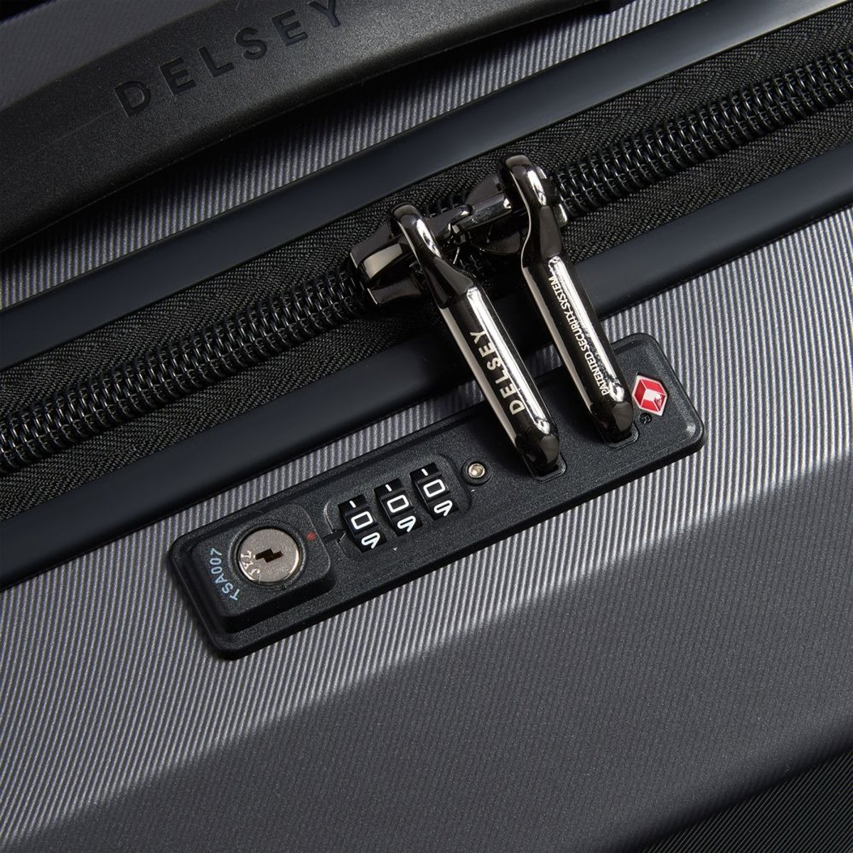 Valise S KARAT 2.0 anthracite, DELSEY PARIS