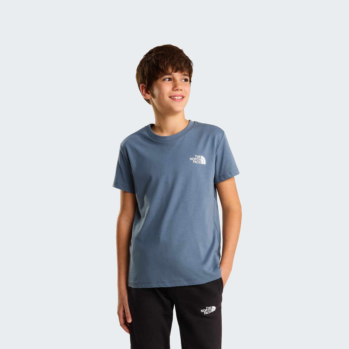 T-shirt manches courtes, BOX gris bleu, THE NORTH FACE