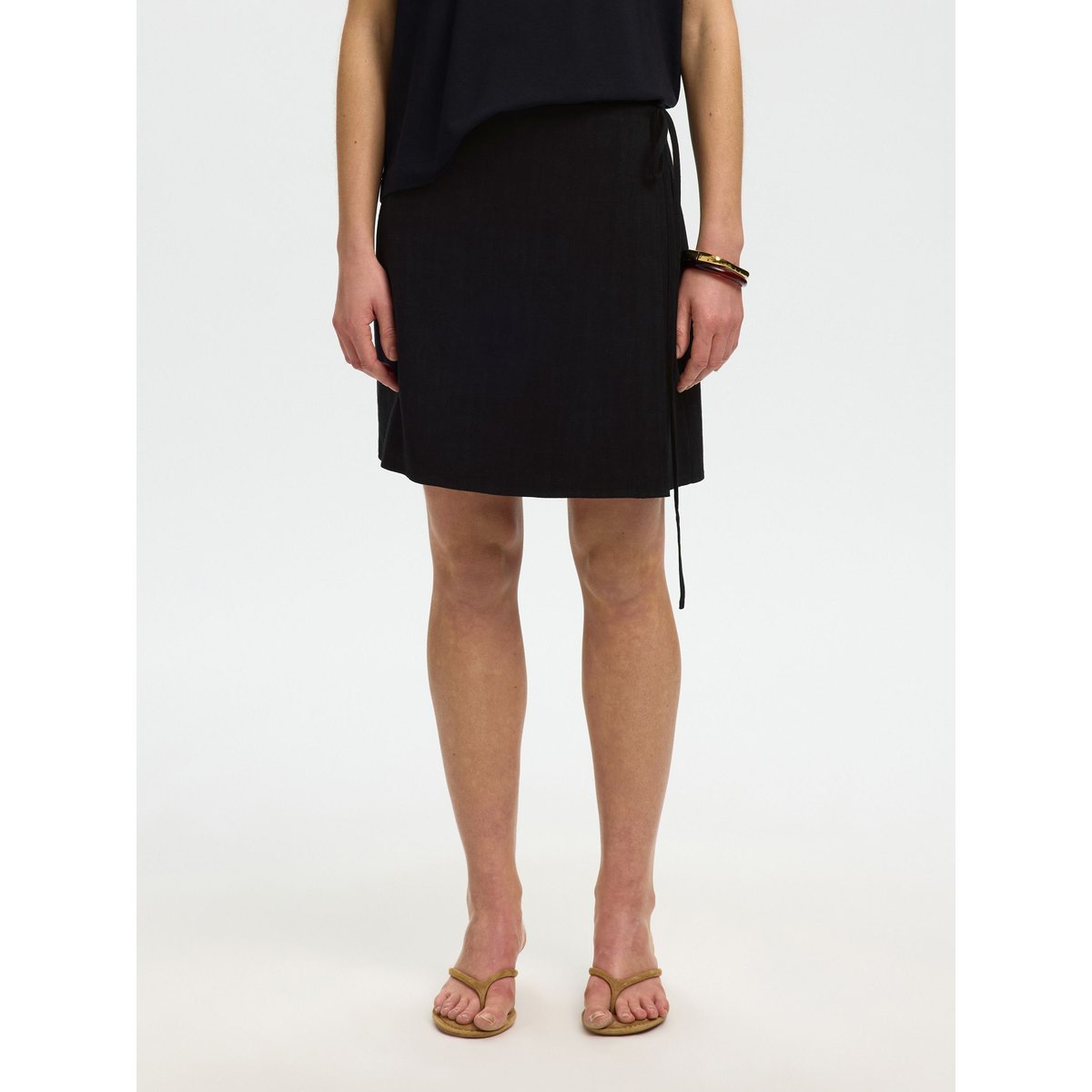 Mini-Jupe black, SELECTED