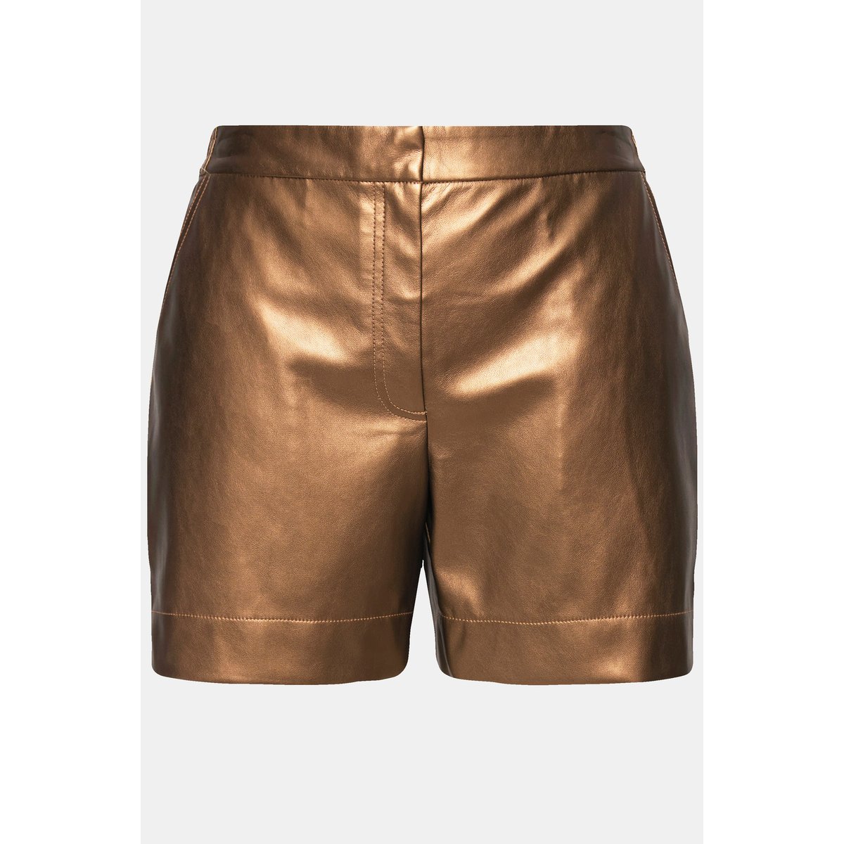 Short en similicuir or cuivre, ULLA POPKEN