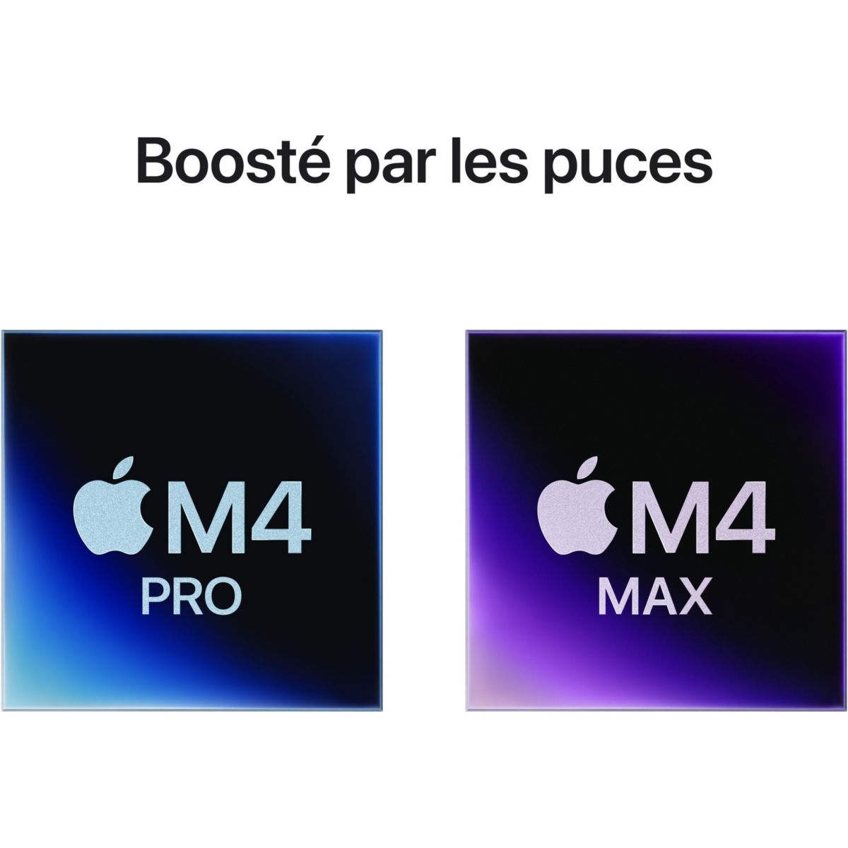 Ordinateur Apple Pro 16" Puce M4 Max CPU 14 / GPU 32 coeurs Mémoire RAM 36Go Stockage 1To SSD XDR Argent couleur unique, APPLE