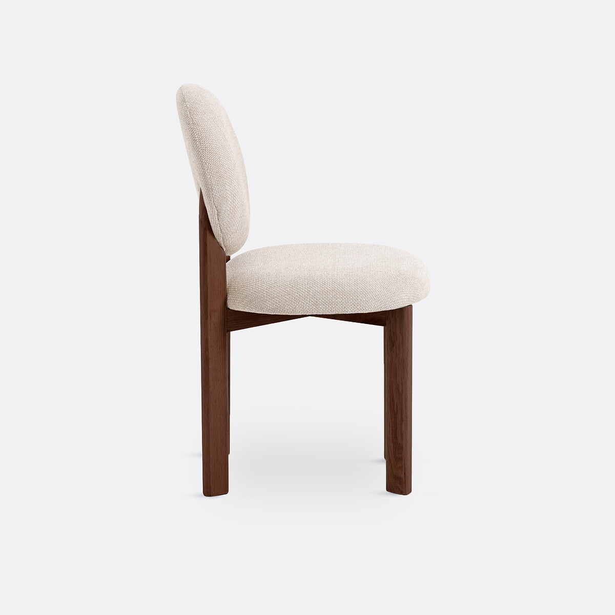 Chaise forme organique, Orga beige chiné, LA REDOUTE INTERIEURS