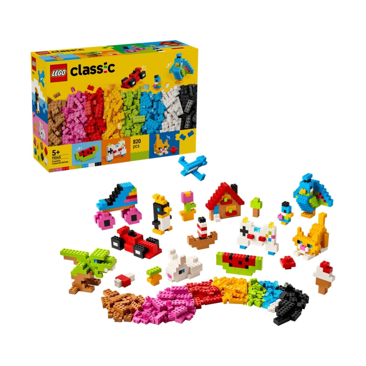 Classic Briques créatives colorées multicolore, LEGO