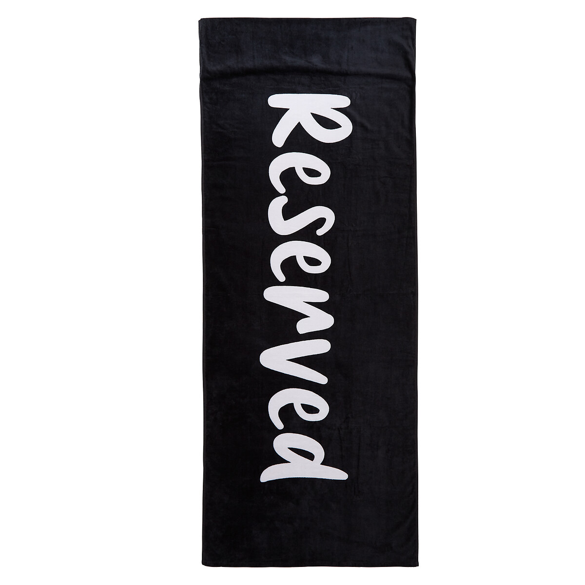 Reserved Sun Lounger Towel black, CATHERINE LANSFIELD