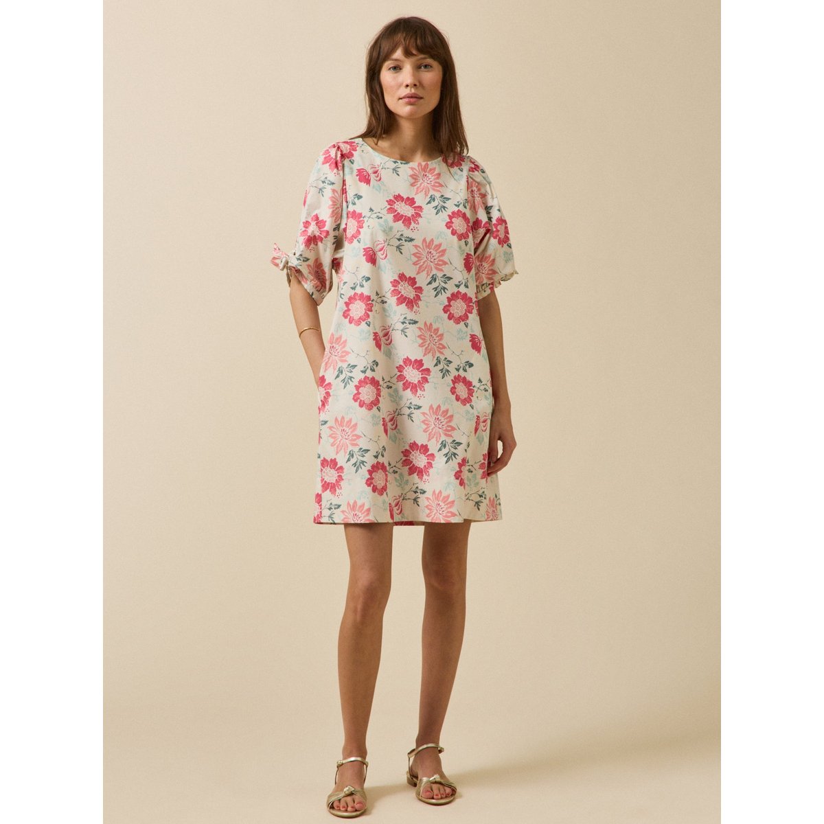 Robe courte cérémonie imprimé Rosala imprimé rosala, CYRILLUS