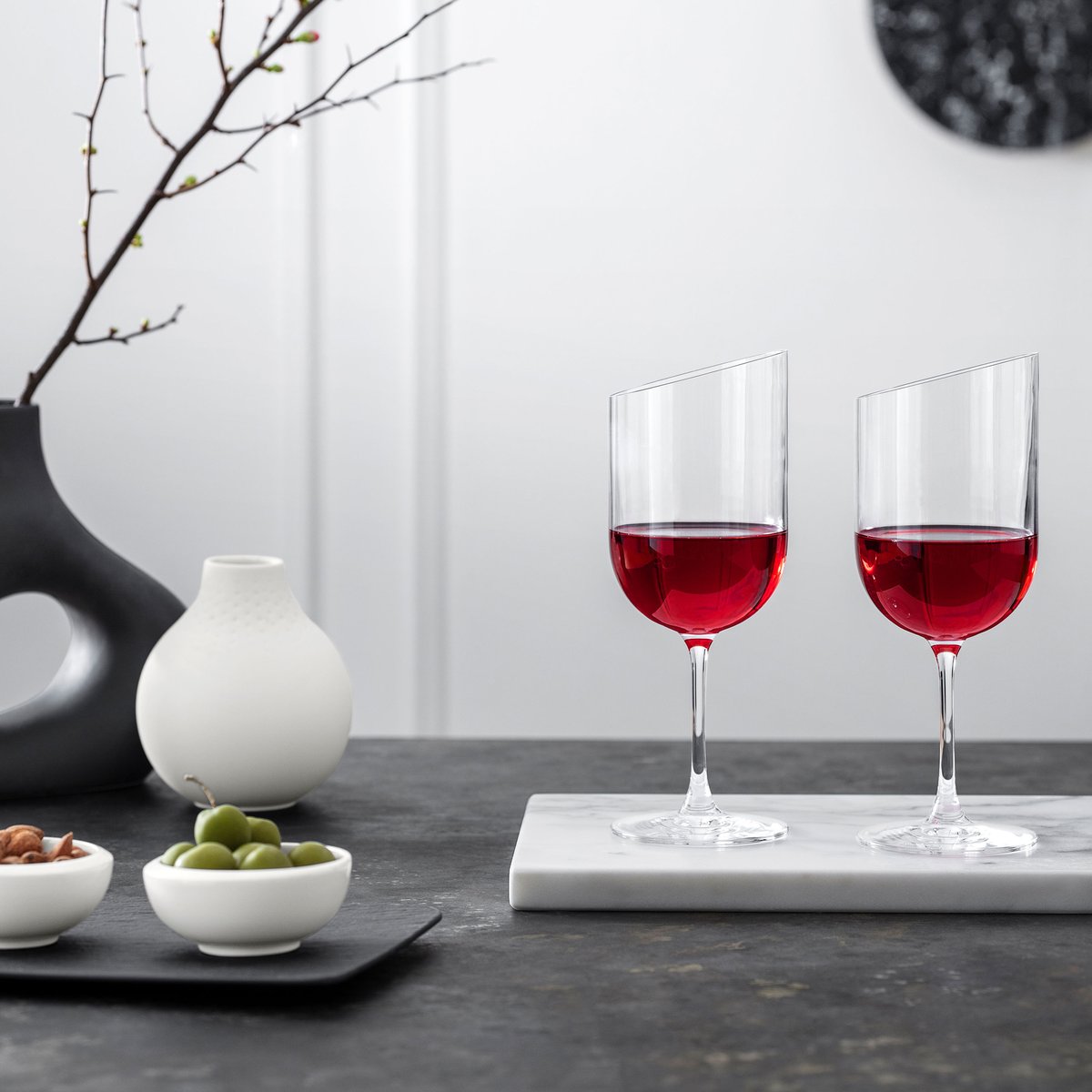 Verre À Vin Rouge, Set 4 Pcs NEWMOON couleur unique, VILLEROY & BOCH