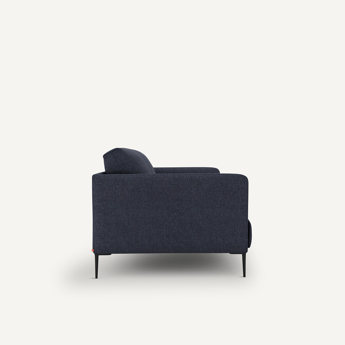 Compacte zetel mêlee bouclé, Oscar nachtblauw, AM.PM X EMMANUEL GALLINA