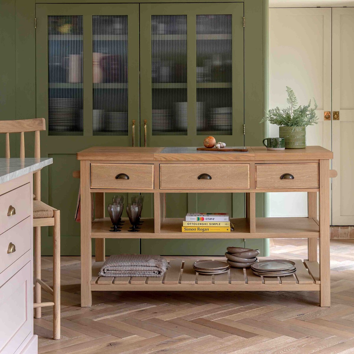 Ende Kitchen Island oak, ÉDITÉ