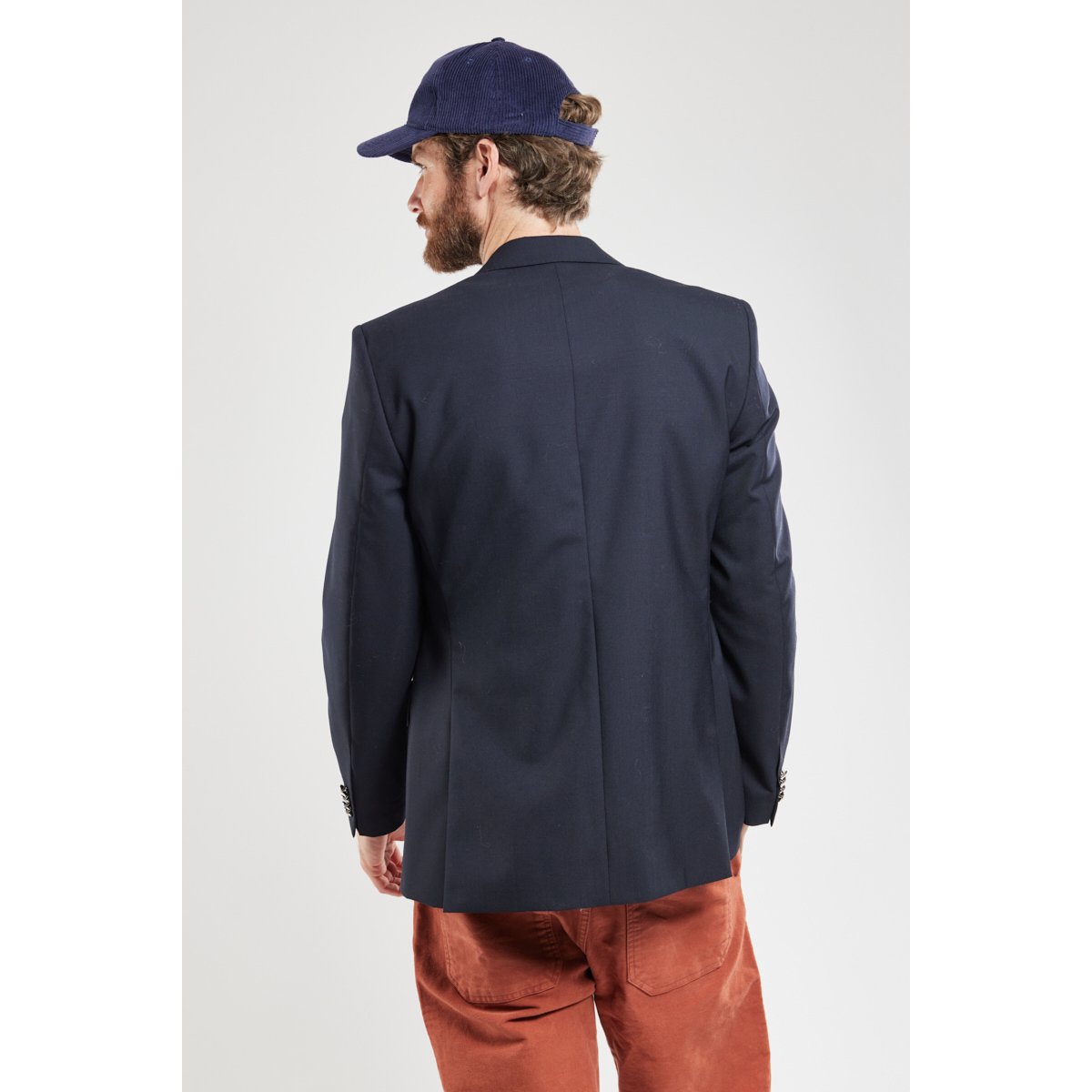 Veste blazer en laine pour homme marine, ARMOR-LUX