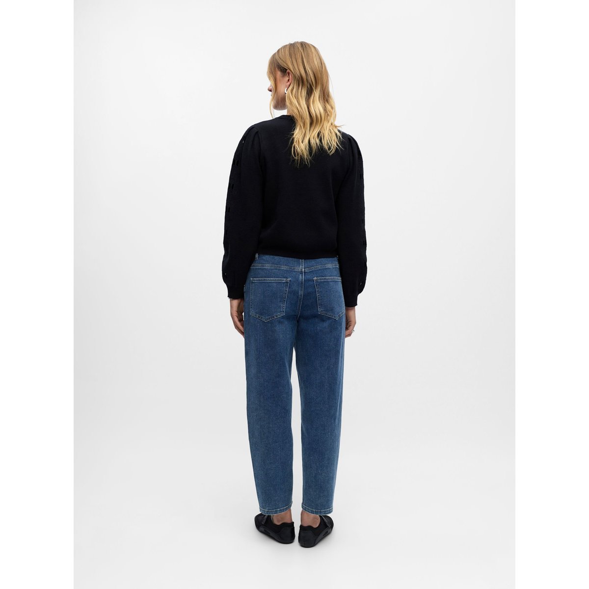 Pullover noir - black, OBJECT