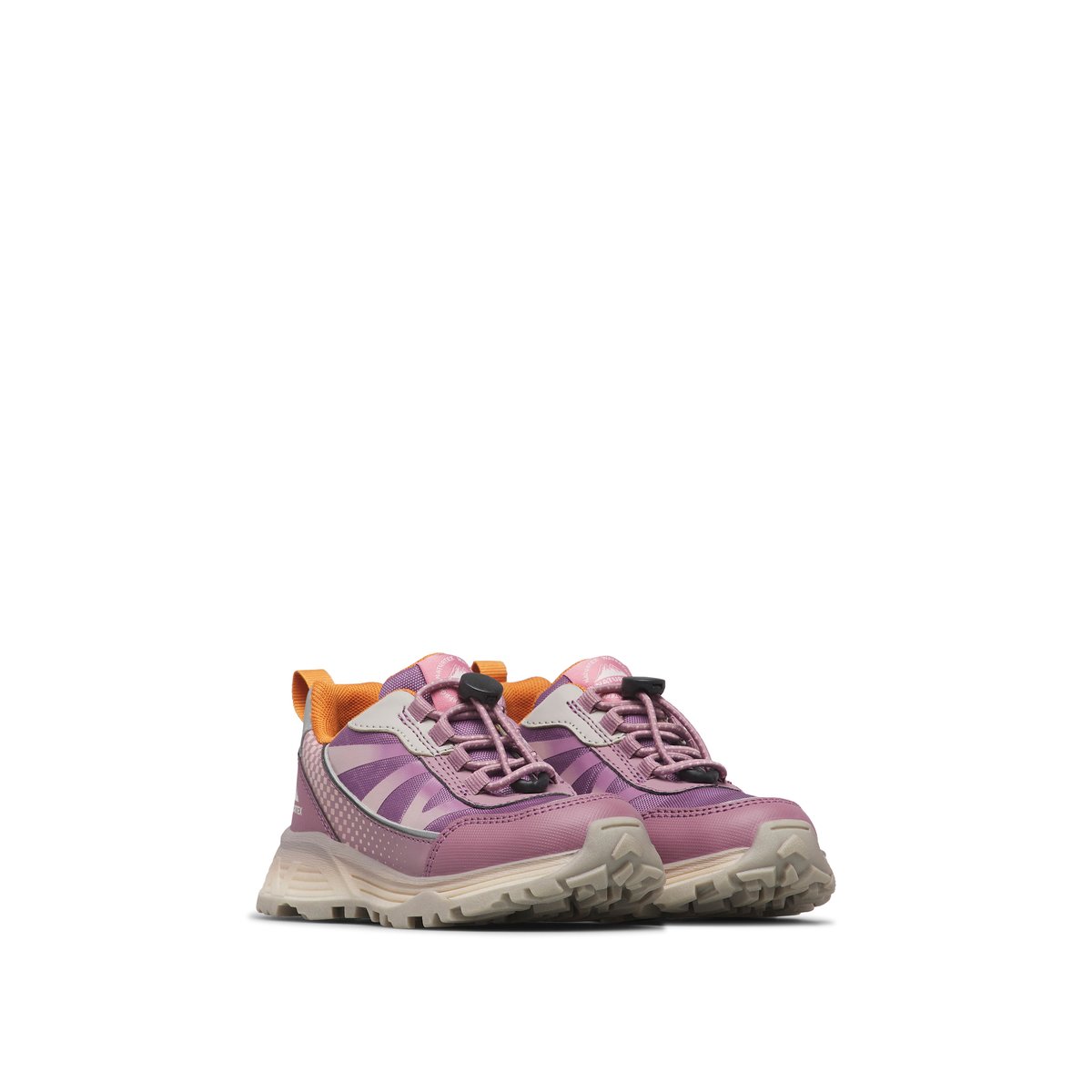 Sneakers en écopelle et tissu DRYFORCE WP. magnolia-rose, NATURINO