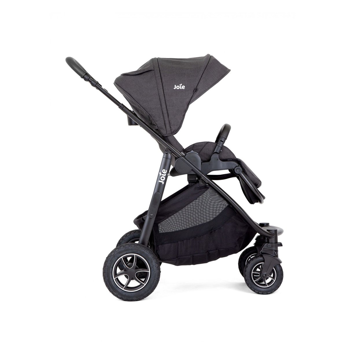 Pack poussette duo Versatrax + Sprint noir, JOIE