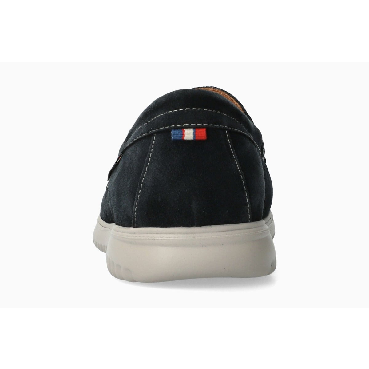 Mocassins en cuir TITOUAN bleu 5144, MEPHISTO