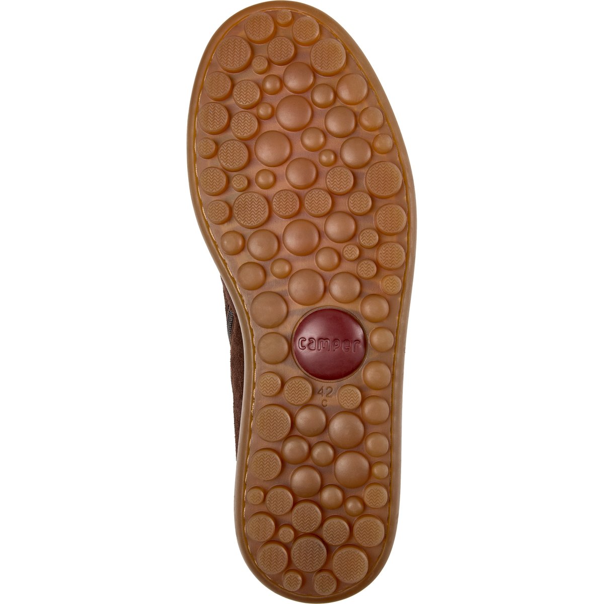 Bottines Pelotas Ariel Suede Leather brun fonc39, CAMPER