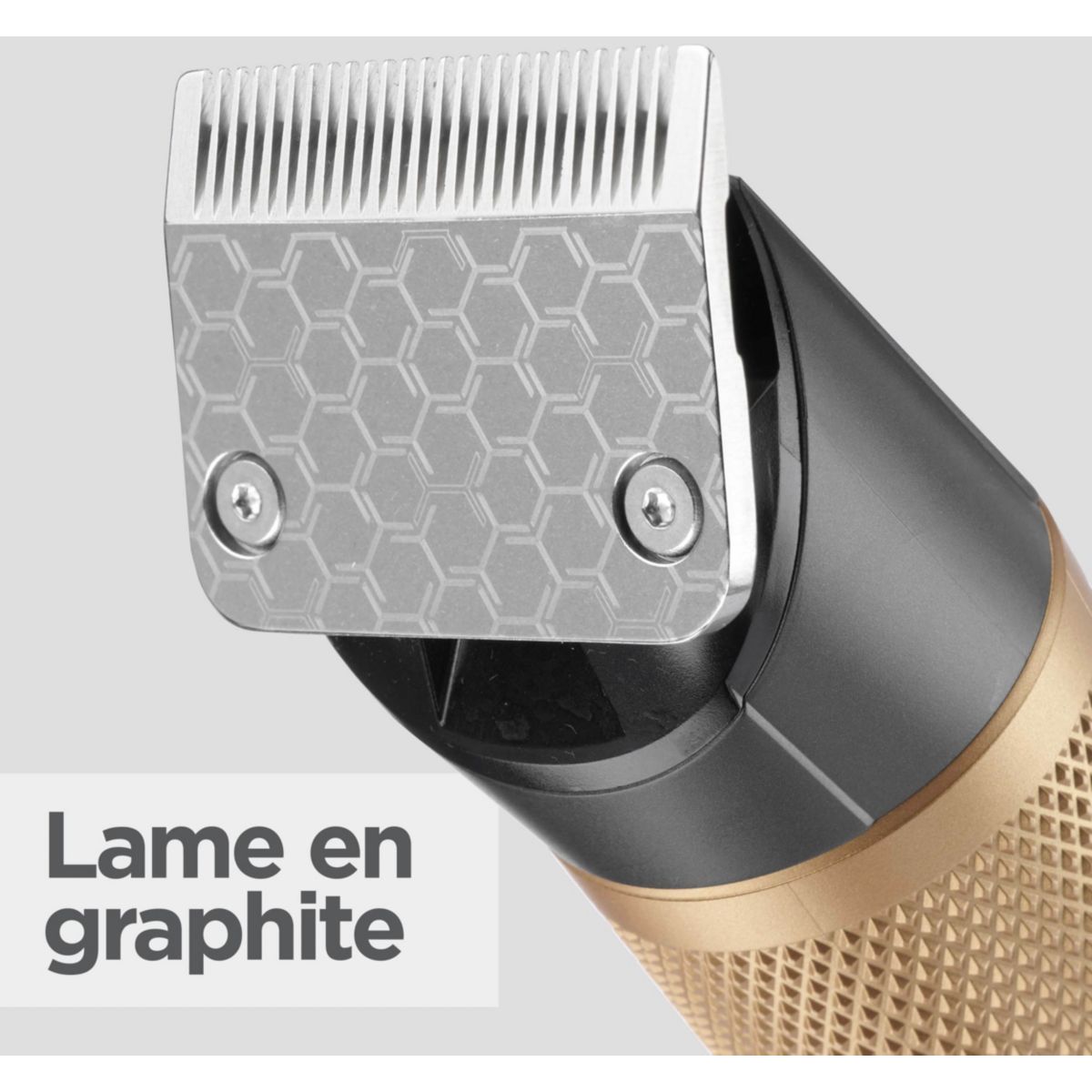 Tondeuse cheveux E987E Graphite Precision, 27 hauteurs de coupe, précision 0,5 mm, autonomie 160 mn couleur unique, BABYLISS