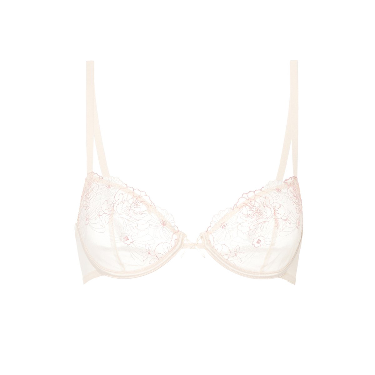 Soutien-gorge corbeille dentelle et broderies LOVECRUSHIZ ecru, UNDIZ