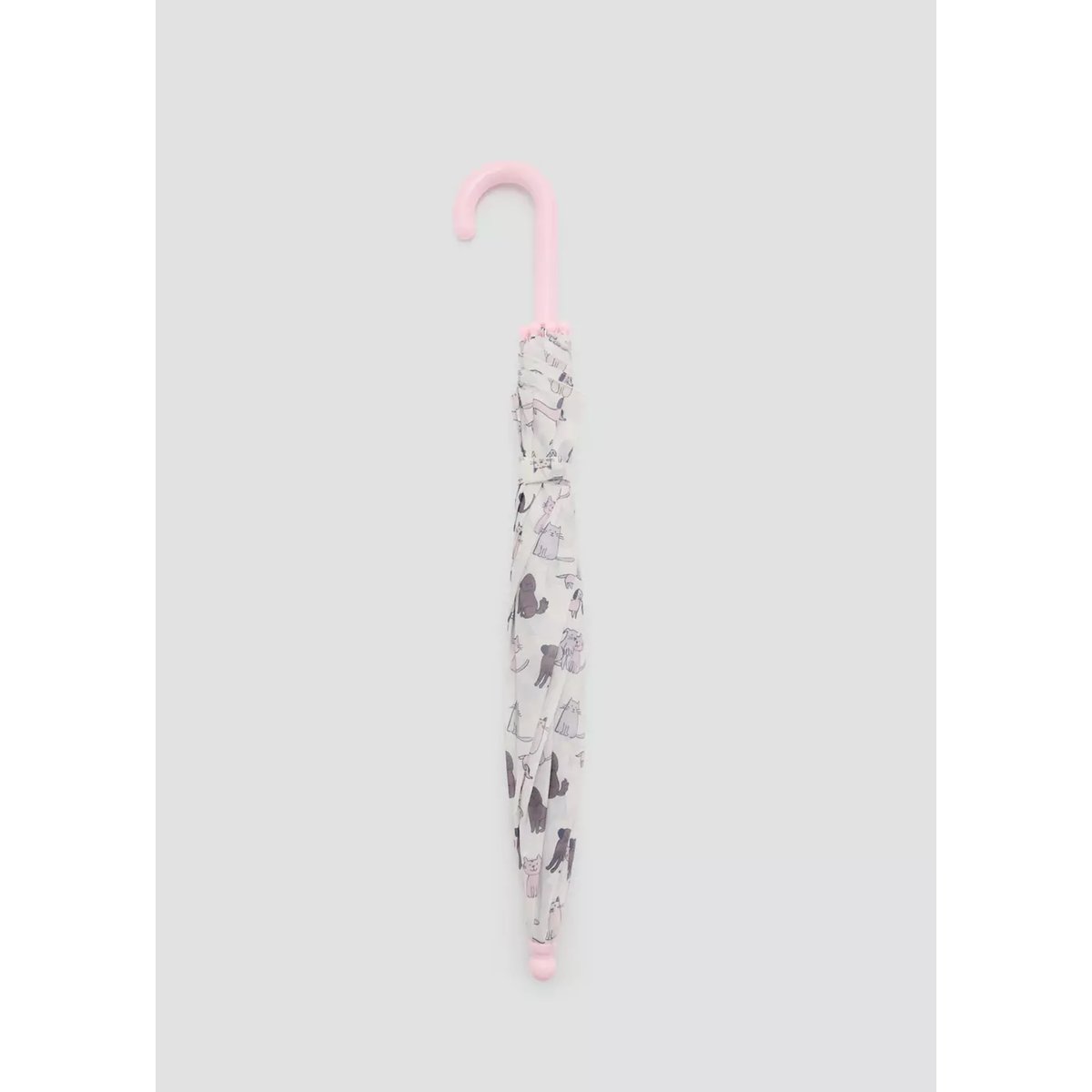 Parapluie imprimé animaux rose pâle, MANGO BABY