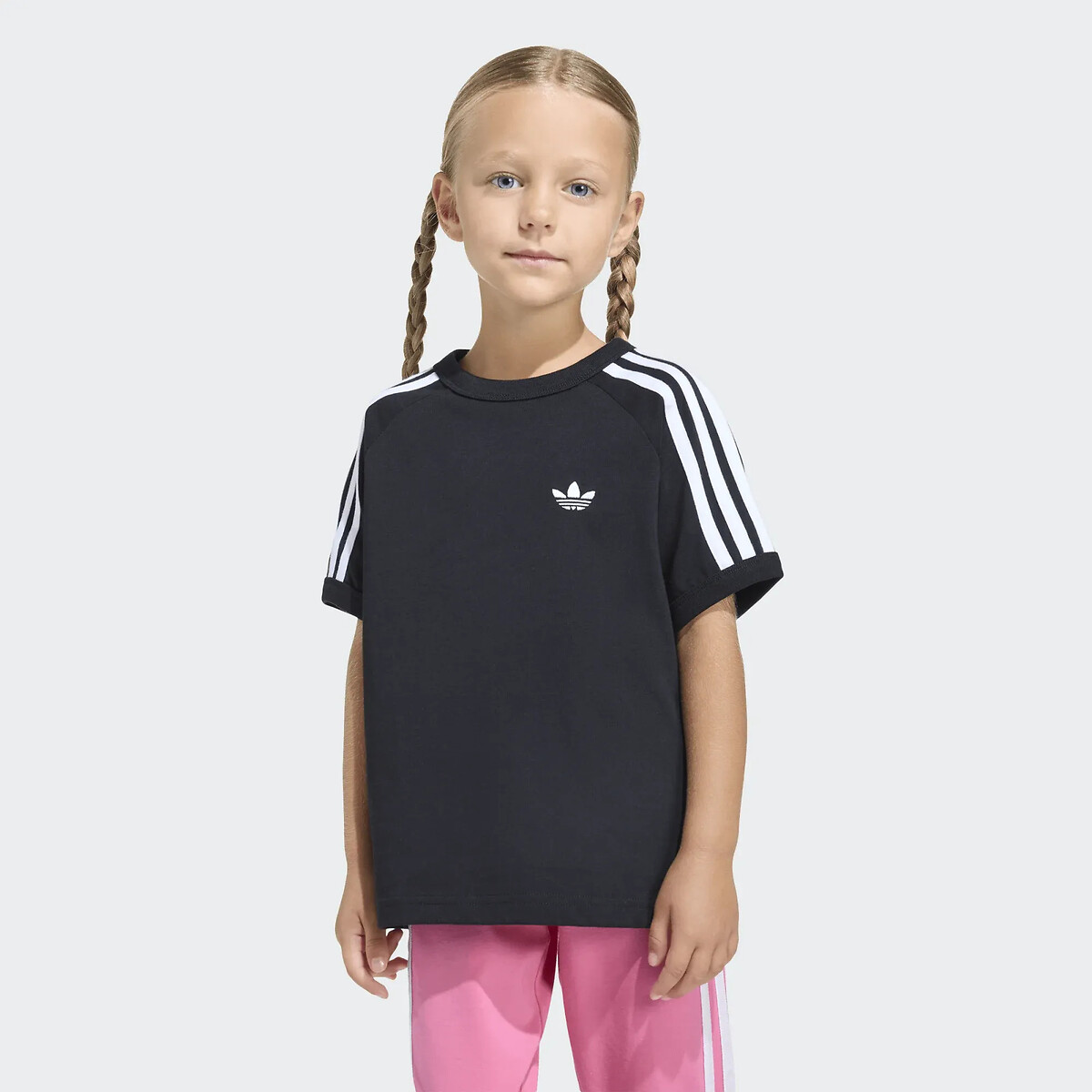 T-shirt manches courtes, 3 bandes noir, adidas Originals