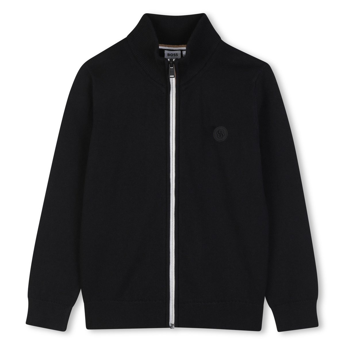 Cardigan en tricot black, BOSS KIDSWEAR