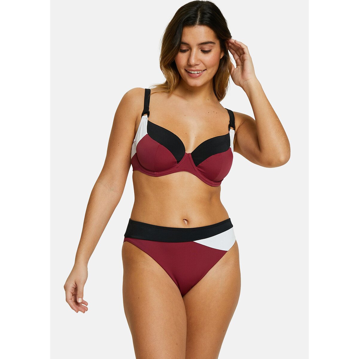 Beyond The Beach Bikini Top plum, SANS COMPLEXE