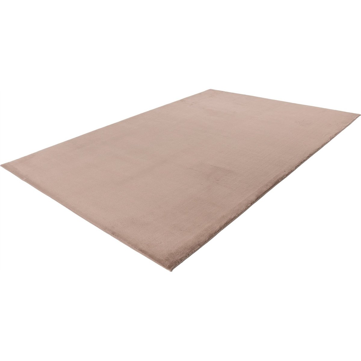 Tapis rectangulaire à poils courts, Cross taupe chaleureux beige grisé, ARTE ESPINA