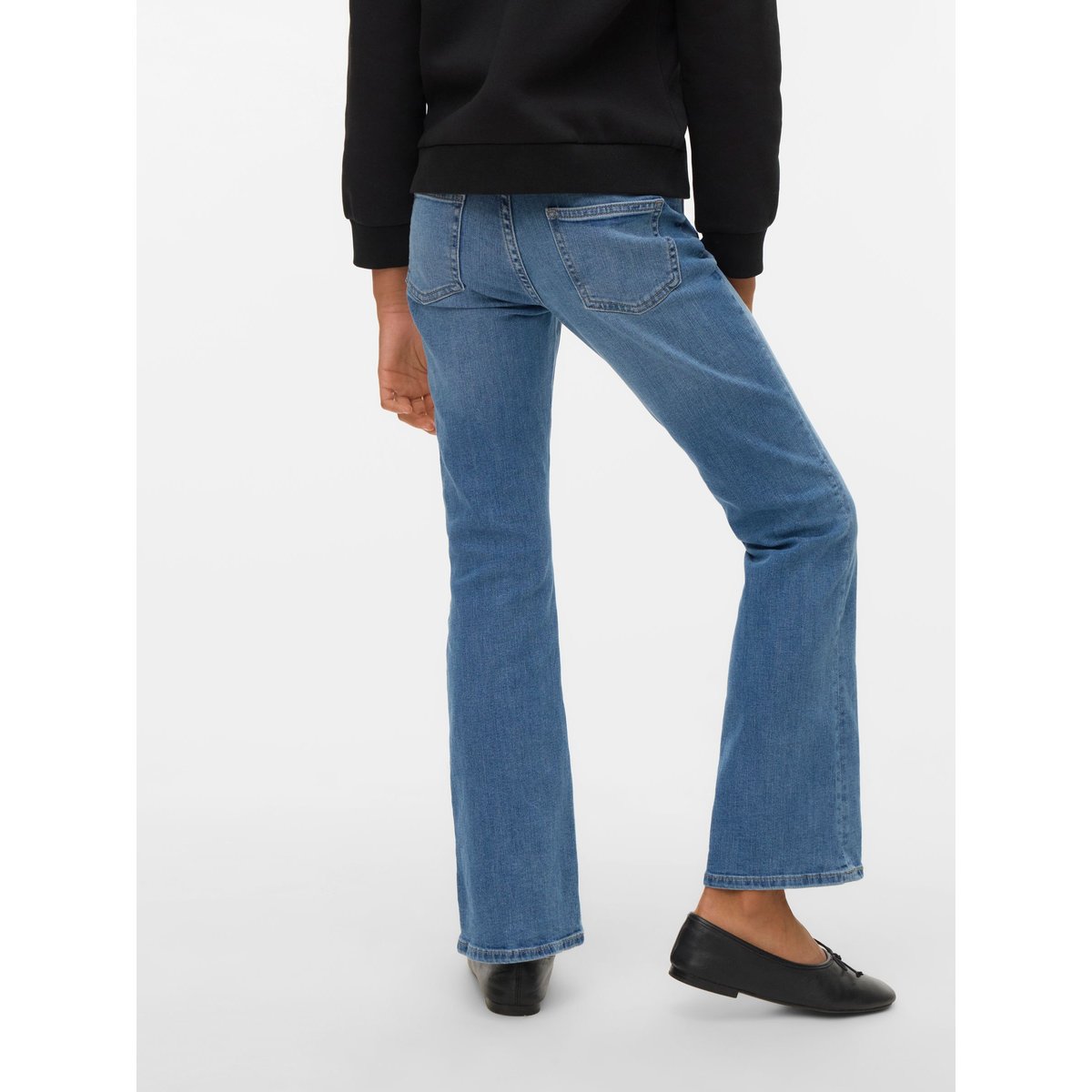 Jean Flared medium blue denim, VERO MODA