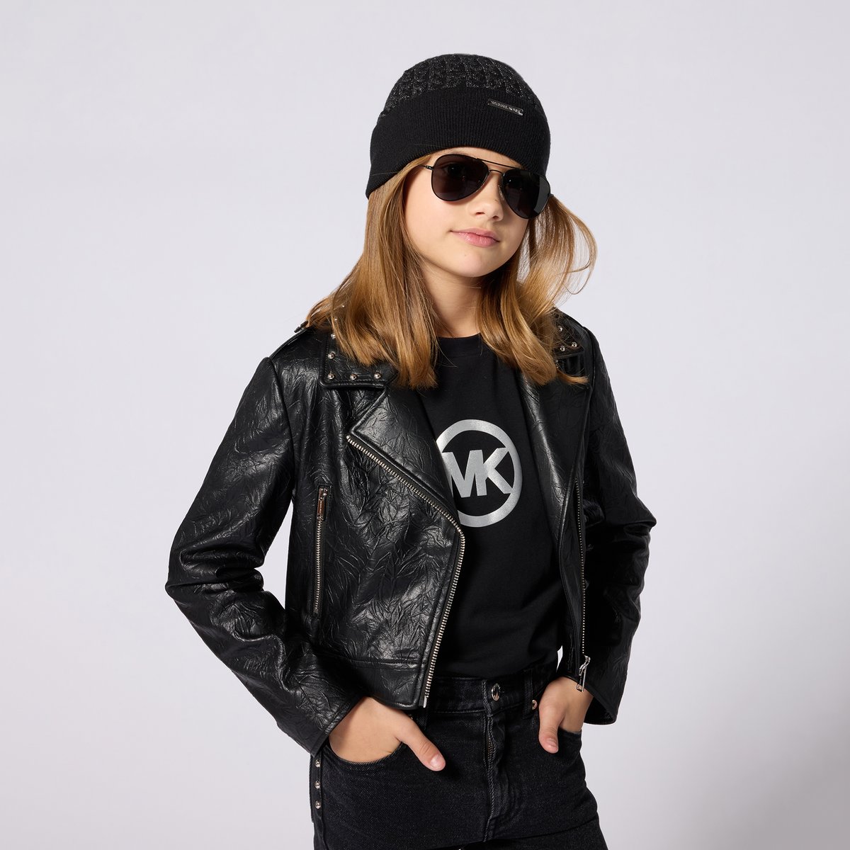 Bonnet en tricot black, MICHAEL KORS